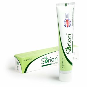 Sorion Creme 50 g auf weissem Grund